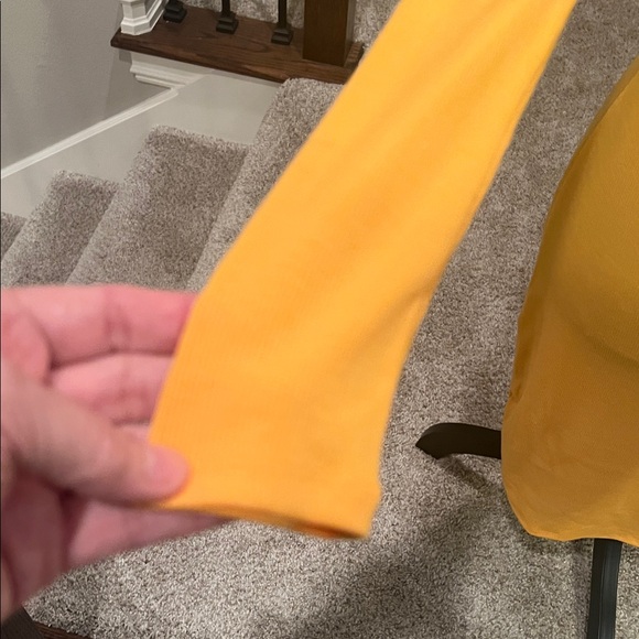 BCBG Paris Yellow Midi Dress - Picture 5 of 8